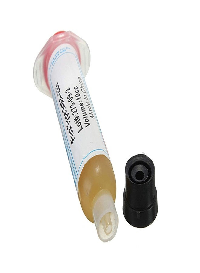 Ekavir عبوة إيكافير من 5 قطع من معجون اللحام، 10 غرام من شحم التدفق، معجون تدفق لحام BGA SMD، 10 سم مكعب - Image 2